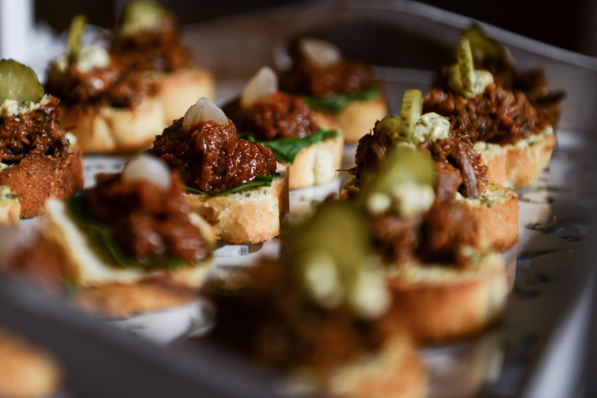 Luxury catering in Milan