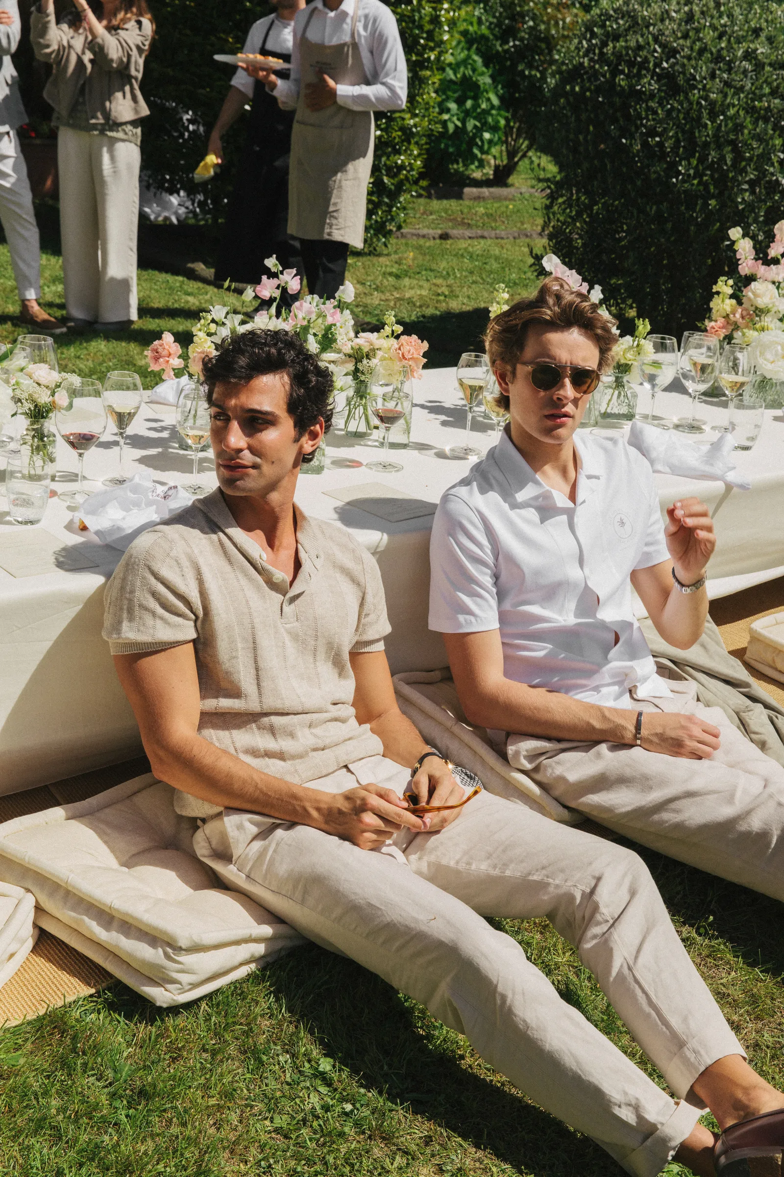 Esperienza luxury dining all'aperto a Palazzo Gemelli, Lago d'Orta